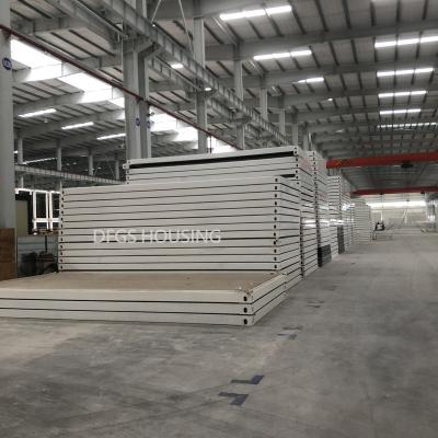 China Modern DFGS Housing Customized Polysyrene Casass Prefabric Modern Stackable Isolation Ready Container Hospital Prefab House for sale