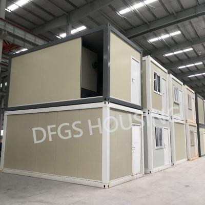 China DFGS Modern Housing For Quick School Use Prefab Package Container House Structures Luxury Prefab House for sale