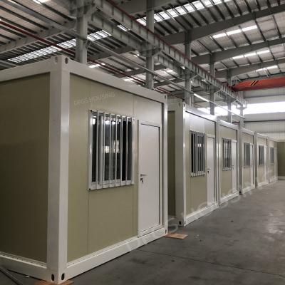 China Modern DFGS Housing Cheap Price 20 40Ft Portable Office Prefab Cabin Houses Modular Shipping Container Office For Sale for sale