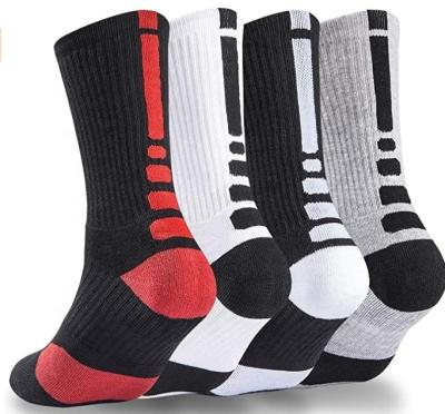 China TA20119 Elite QUICK DRY Custom Sport Cushioned Outdoor Crew Athletic Basketball Compression Socks for sale