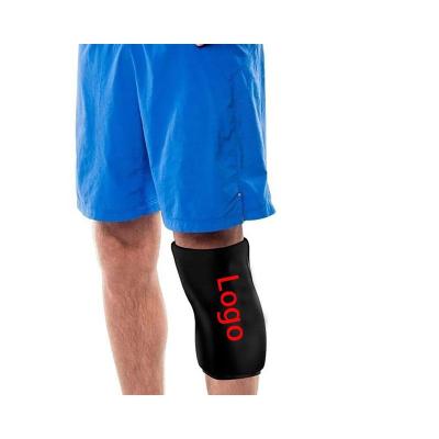 China Custom Logo Recovery Men's Theta Therapy Compression Ice Gel Knee Pack Flexible Cold Sleeves Breathable for sale