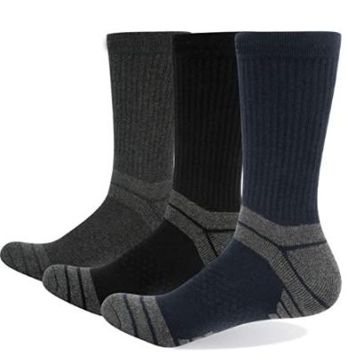 China Wholesale TA20179 QUICK DRY Men's Breathable Cotton Cushion Crew Sports Hiking Thick Thermal Socks Winter Work Walking Socks for sale