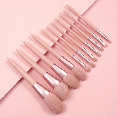 China A variety of makeup brushes can meet the daily needs of makeup factory private label hot pink makeup happy makeup brush for sale