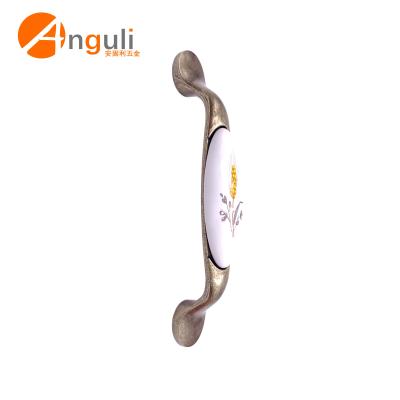 China European Antique Cabinet Furniture Handle Cabinet Handle and Knob Furniture Kitchen Cupboards/Ceramic Cabinets/Door/Anguli Drawer for sale