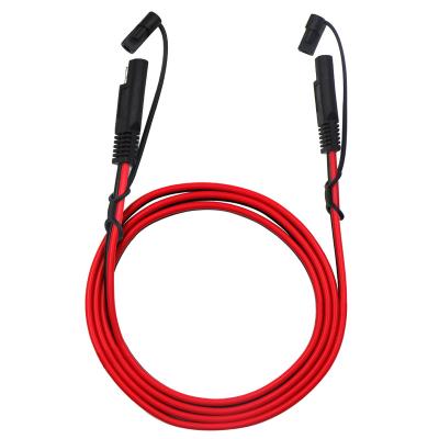 China Industrial 12v-24v 2 pin post SAE to SAE solar quick extension cables for sale