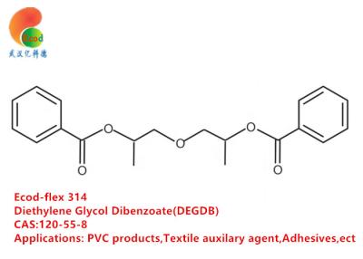 China 45 APHA Non Phthalate Plasticizers , Diethylene Glycol Dibenzoate Plasticizer for sale