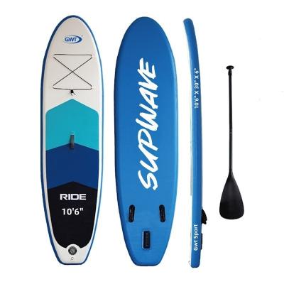 China Unisex SUP board double layer paddel board water sports fishing board with seat size 320x76x15cm/10'6