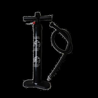 China Water Sports Products Triple Chamber Pump SIP Action Pump With Pressure Gauge Hand Pump for sale