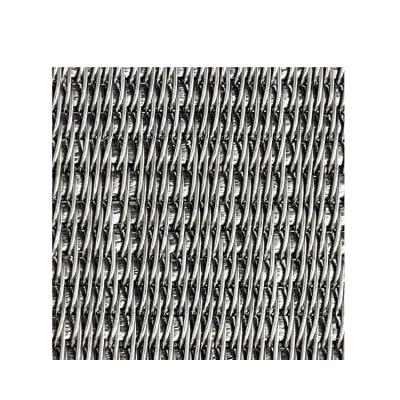 China Dutch Weave Stainless Steel Mesh Roll Filter 304 316 316L Knocked Down Dutch Weave Wire Mesh Belt for sale