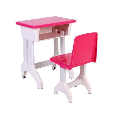 China Modern Classroom Learning Desks And Chairs ABS Plastic Desks For Children And Students for sale