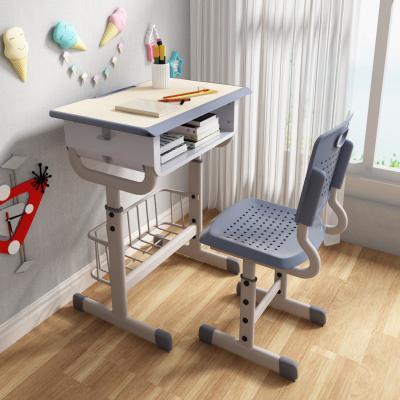 China New Modern Style Space Home A Desk Chair Kids Ergonomic Automatically Adjust Student Height Desks And Chairs With Factory Price for sale