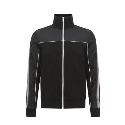 China High Quality QUICK DRY Casual Sleeve Side Bars Print Windproof Stand Collar Reflective Cycling Jacket for sale