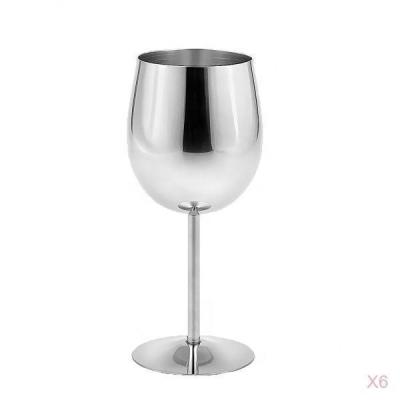 China High Quality Beverage Stainless Steel Wine Tumbler Silver for sale