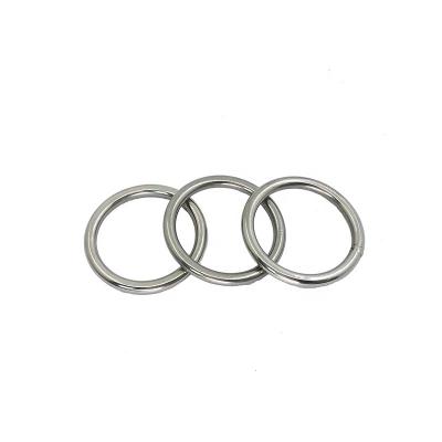 China Heavy industry high quality rigging material ss304 or ss316 polishing stainless steel round ring for sale