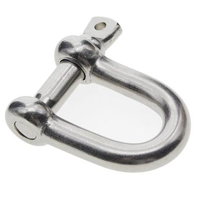 China Heavy industry wholesale hardware stainless steel marine polishing main shackles with tiller for sale