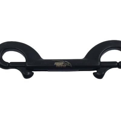 China Wholesale Heavy Industry Price Cheap Metal Black Hanging Hooks Double Ended Snap Hook for sale