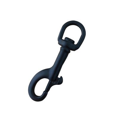 China Heavy Industry Stainless Steel Precision 316 Casting Black Swivel Eye Bolt Snap for sale