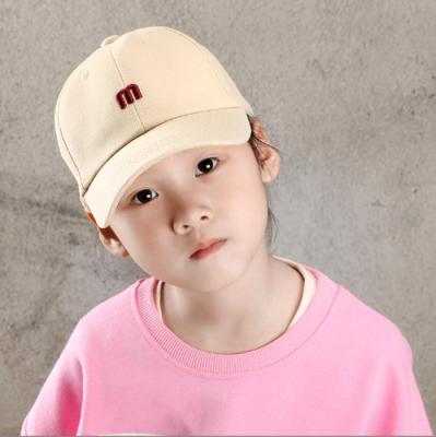 China COMMON Logo Custom Hats Kids Embroidery Baseball Cap for sale