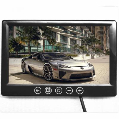 China 7 Inch LCD Car Digital Quad Monitor 12V-24V Rear Assist for sale