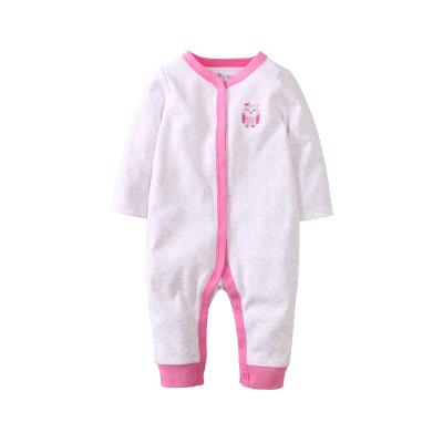 China Long Sheath Casual Baby Romper Girl Onesie Wholesale For Autumn Baby Jumpsuit for sale