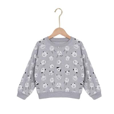 China Anti-Wrinkle FITBEAR Brand Kids Sweatshirts Kids Casual Long Sleeve Top for sale