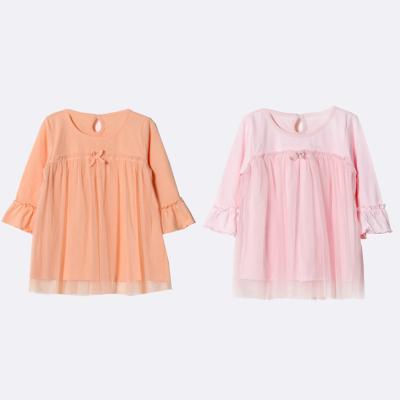 China Brand New Autumn Girls Baby Design Hotsale Fitbear Dresses Princess Dress Long Sleeve Anti-static Summer for sale