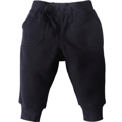 China Infant Toddlers Anti-Pilling Cotton Baby Boy Solid Harem Pants for sale