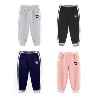 China Anti-Wrinkle China Made High Quality Fashion Brand Name Boys Kids Sportswear Pants for sale