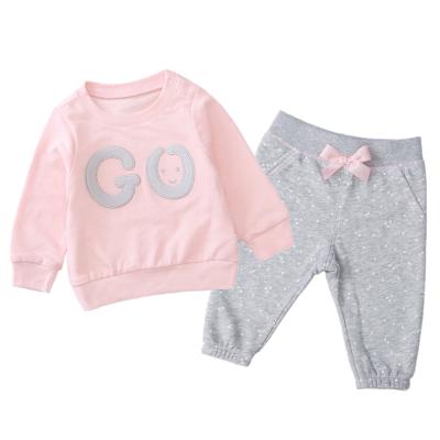 China Sunny Baby Child 100% Cotton 2020 New Autumn Boy Kids Long Sleeve Sports Wear Child Sweatershirts 0-2 Years for sale