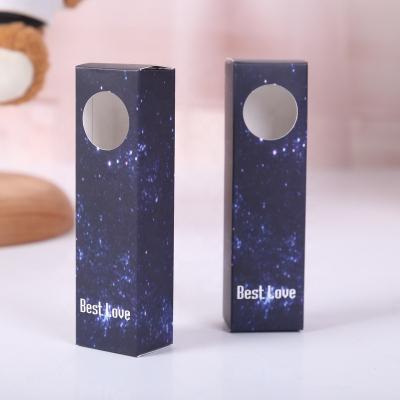 China Wholesale Recyclable Mini Size Lip Balm Tube Box Lipstick Lip Gloss Custom Paper Box for sale