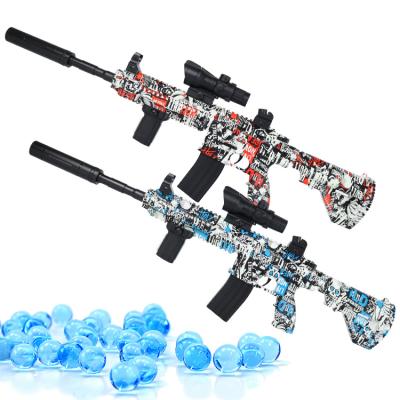 China Electric Toy Christmas Water Gel Guns Gifts akm47 m416 M1911 MP5 Funny Ball Outdoor Gel Blaster for sale