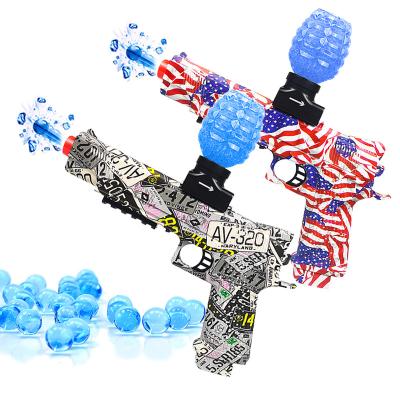 China 2023 funny outdoor toy in water running rechargeable gel ball sandblaster with gel sandblaster beads bolas pistolas gel for sale