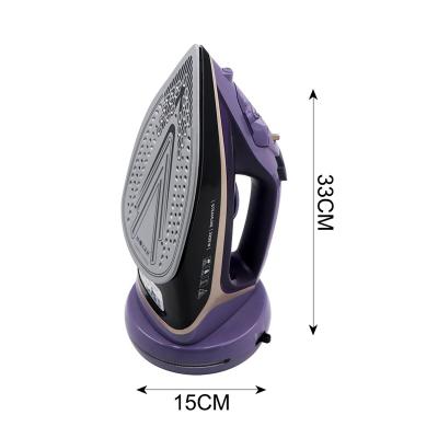 China Professional Multifunctional Cheap Iron Hotel Press Iron Mini Electric Cordless Steam Iron for sale