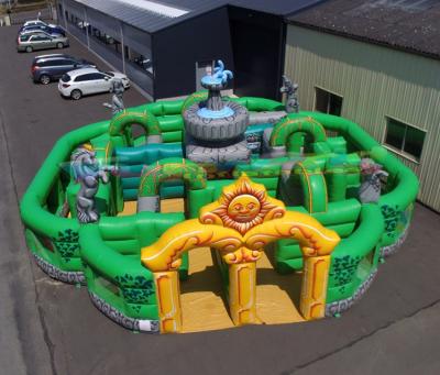 China Outdoor entertainment inflatable outdoor maze arena a big size inflatable maze to sell for adult for sale