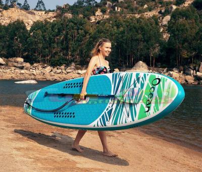 China Inflatable Water Sports Area Wholesale Water Air Mattress Explosion Floating Surfboard Stand Up Paddle Board for sale