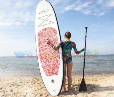 China Water Sports Area Air Blast Water Surfboard Comic Paddling Inflatable Paddle Boards For Sale for sale