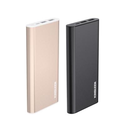 China KINGLEEN G06 Carry Slim Powerbank 10000mah Dual Portable Easy Convenient Mobile Phone Charger 5v 2.1A Usb Power Bank 10000mah for sale