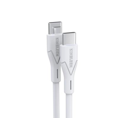 China High Quality MP3/MP4 Player KINGLEEN K52C Data Video Transfer Charging Cables Type C To Type Type-C 5A 1200mm USB Charging Cable C Cable for sale