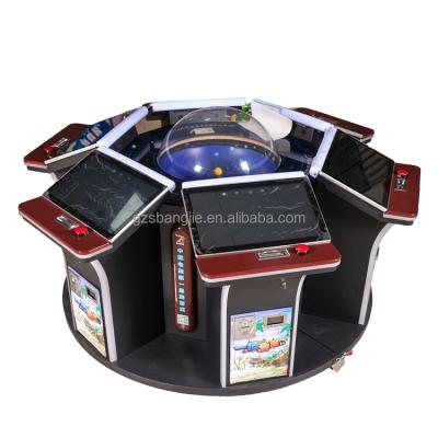 China BJ-A036 Coin Operated Arcade Street Fighter Lucky Balls Game Machine 6 Players L1920*W1920*H1060 for sale