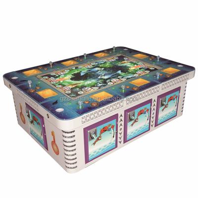 China BJ-A0002 Fishing Game Machine Tiger Crane Binary Star Flat Panel Series 8 Players L1916*W1379*H720 for sale