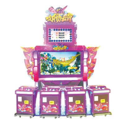 China BJ-A010 High Quality Indoor Ball Shooting Game Machine Shooting Monster 4 Players L2500*W1700*H3000 for sale