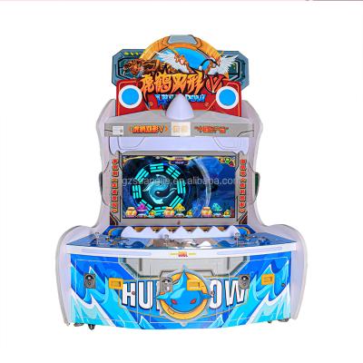 China SY-HHSVX-1009 Fishing Machine Toy Game Arcade Kids Video Push Coin V Tiger Crane Binary Star 3 Players L1887*W1023*H2476 for sale