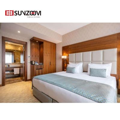 China Clarion Modern 3 Star Hotel Room Bedroom Furniture for sale