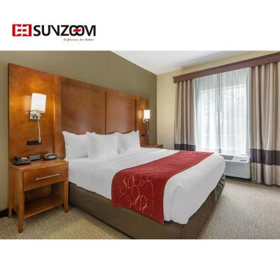 China Modern 3 Star Choice Hotel Comfort Suites Inn Hotel Bedroom Furniture for sale