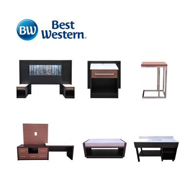 China Modern Best Western Furniture Hotel Bedroom Furniture Set for sale