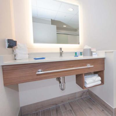 China Modern Express Hotel Bathroom Holiday Inn Vanity for sale