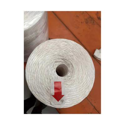 China For Economic Agriculture Packaging Custom Design PP Film Flat Plastic Twine Rope Plastic Baling Rope Straw Rope For Agriculture Baling for sale