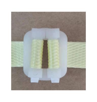 China Packing For Sale Cheap Hot Good Quality White Plastic Cardboard Strap Clip Plastic Buckle for sale