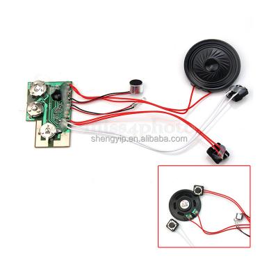 China Make Greeting Card Custom Pre-Record Sound Module For Musical Card With Led Light for sale