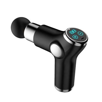 China 2021 portable hot-selling fascial massage guns led touch screen massage gun for sale